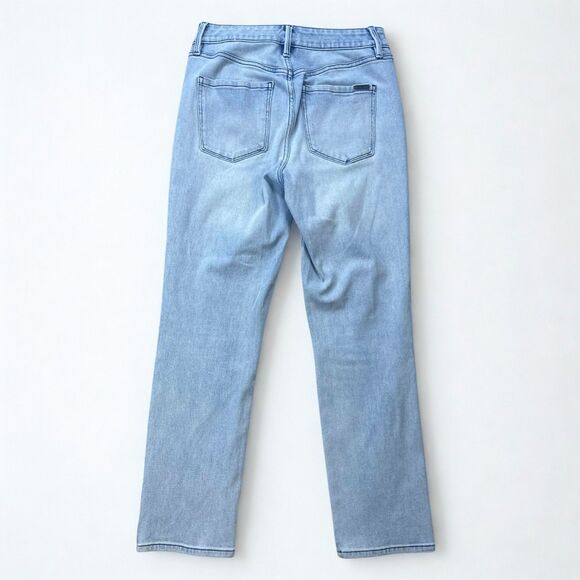 White House Black Market Jeans Women 2 Hi-Rise Skinny Ankle Light Wash Denim - Picture 2 of 7